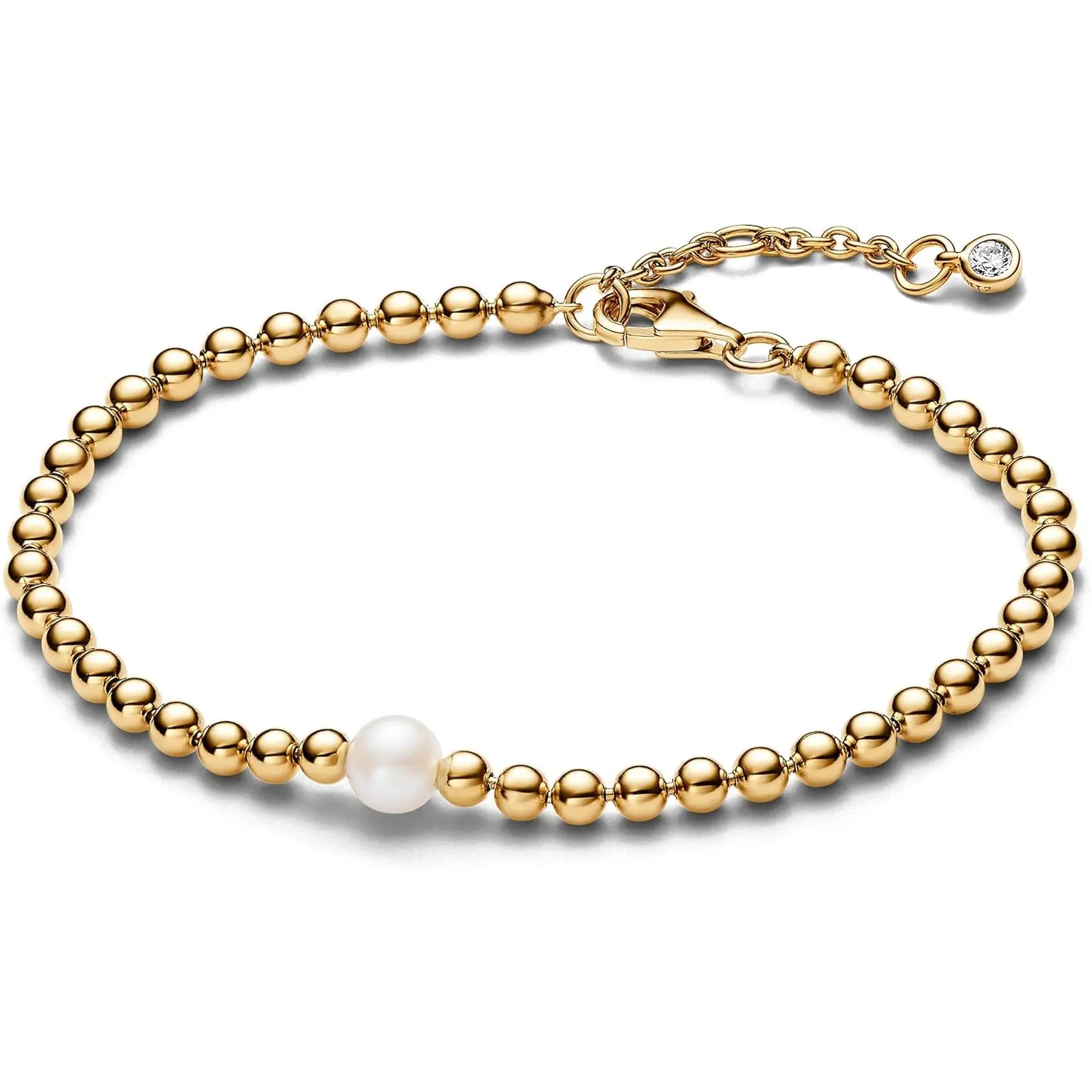 Pandora Treated Freshwater Cultured Pearl & Beads Bracelet 563173C01-16