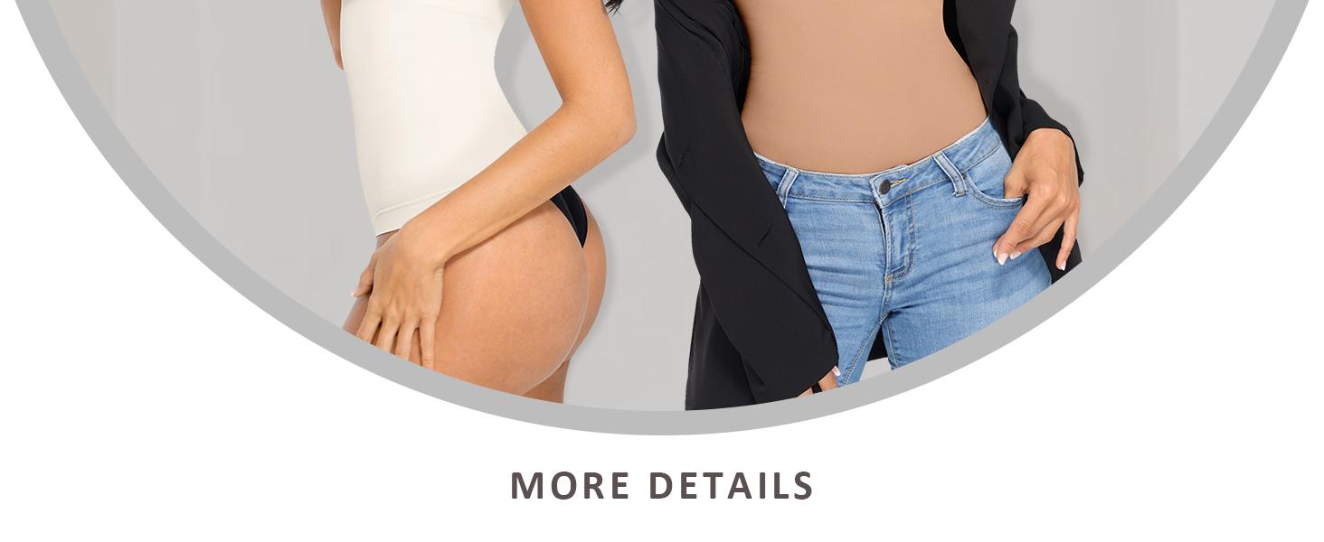 FeelinGirl Tummy Control Cami Tanks Seamless Camisole Tops Womenswear Spaghetti Strap  Live Only Basic Comfort Sleeveless SpringStatements