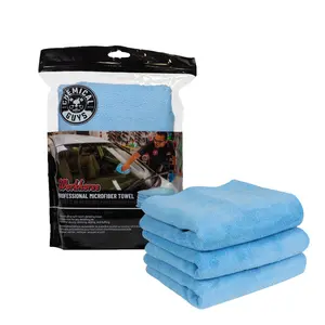 CHEMICAL GUYS Workhorse Professional Grade Microfiber Towel 3-Pack - 16 x 16-inches or 24 x 16-inches, 70/30 blended microfiber, car drying cloth CHEMICAL GUYS Workhorse Professional Grade Microfiber Towel 3-Pack - 16 x 16-inches or 24 x 16-inches, 70/30 blended microfiber, car drying cloth
