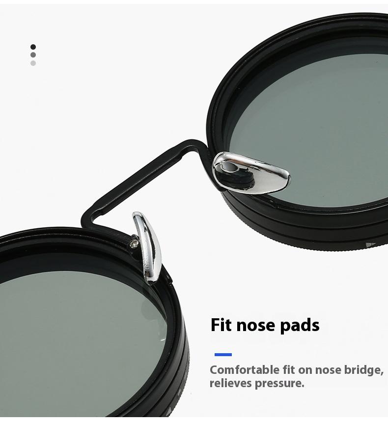 Vintage TikTok Famous! 9-Level Adjustable Polarized Sunglasses - Retro Polarized Lens for Outdoor Activities, Anti-Glare, 100% UV Protection Vintage TikTok Famous! 9-Level Adjustable Polarized Sunglasses - Retro Polarized Lens for Outdoor Activities, Anti-Glare, 100% UV Protection