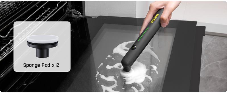 Fanttik G9 Nano Electric Spin Scrubber, Cordless Power Grout Brush, Type-C Fast Charging with LED Power Display, IPX7 Waterproof, 8 Replaceable Heads for Cleaning Grout, Corners, Crevices