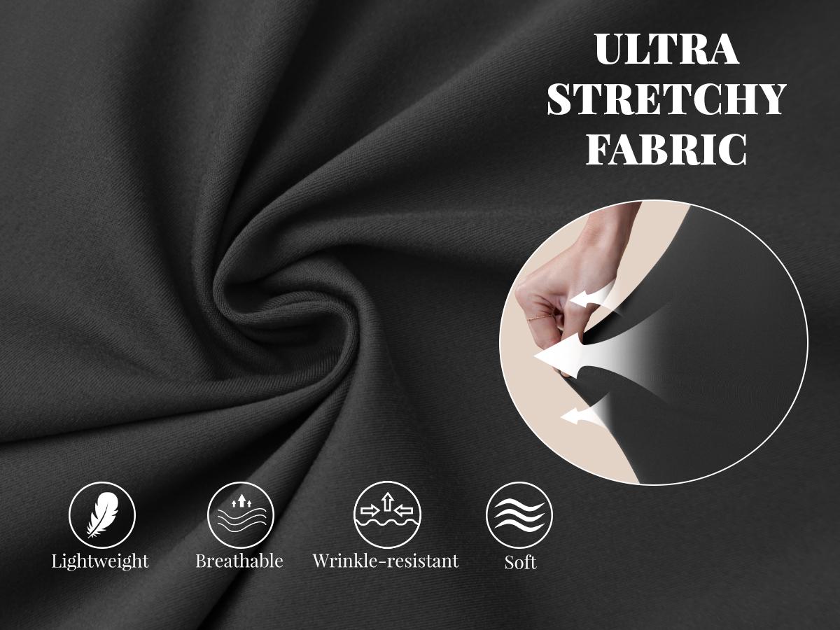 Dlooda Womens Dress Pants Stretchy Work Pants Business Casual Office Trousers Pull On Flare Slacks with 4 Pockets Dlooda Womens Dress Pants Stretchy Work Pants Business Casual Office Trousers Pull On Flare Slacks with 4 Pockets