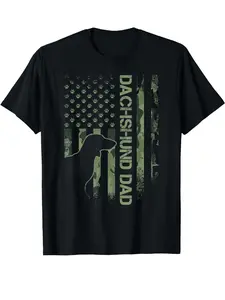 Dachshund Shirt Doxie Mom Dad Love Wiener Dog Puppy Cute Tee T-Shirt