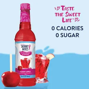 Skinny Syrup Candy Apple 750 mL - Beverage Flavoring
