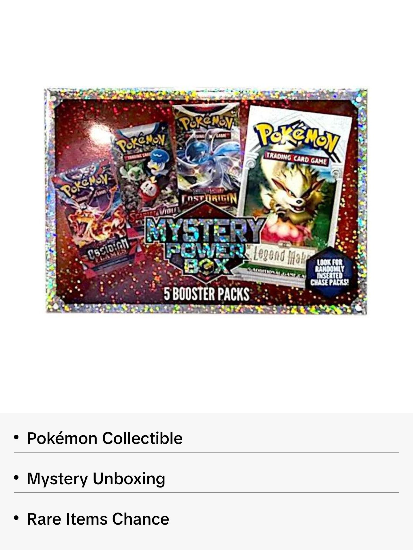 Pokémon Walmart Mystery Box