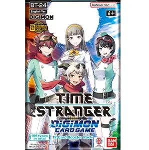 Digimon TCG BT-24 Time Stranger Booster Pack (RIPPED LIVE)