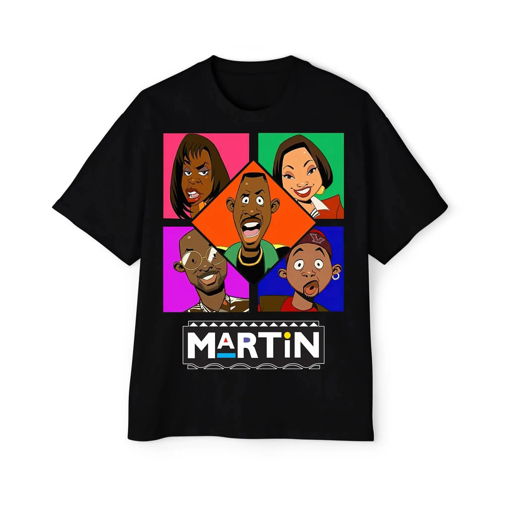 Unisex  Graphic Tee[100% Cotton] Martin TV Show Cartoon Vintage T-shirt, Martin Unique Shirt, TV Series Shirt, Martin Payne Shirt, Martin Lawrence Shirt summerwinsSummer 2026  Everyday Wear