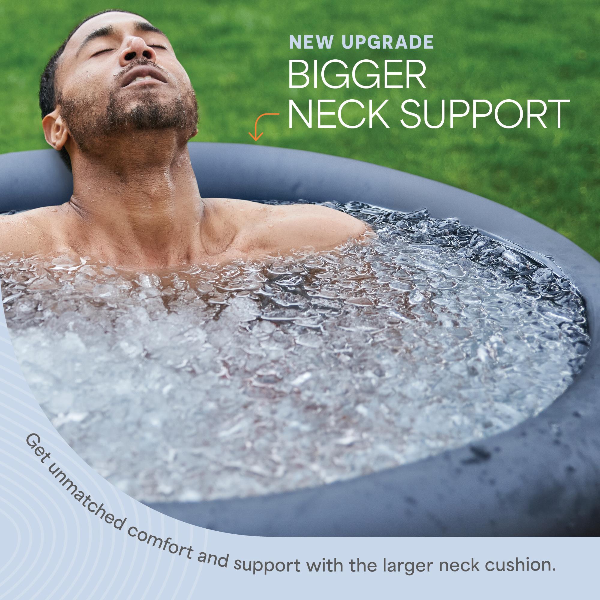 Ice Tub Portable with Cover and Bag - Cold Plunge for Home & Travel, Athletes and Adults Black Ice Tub Portable with Cover and Bag - Cold Plunge for Home & Travel, Athletes and Adults Black