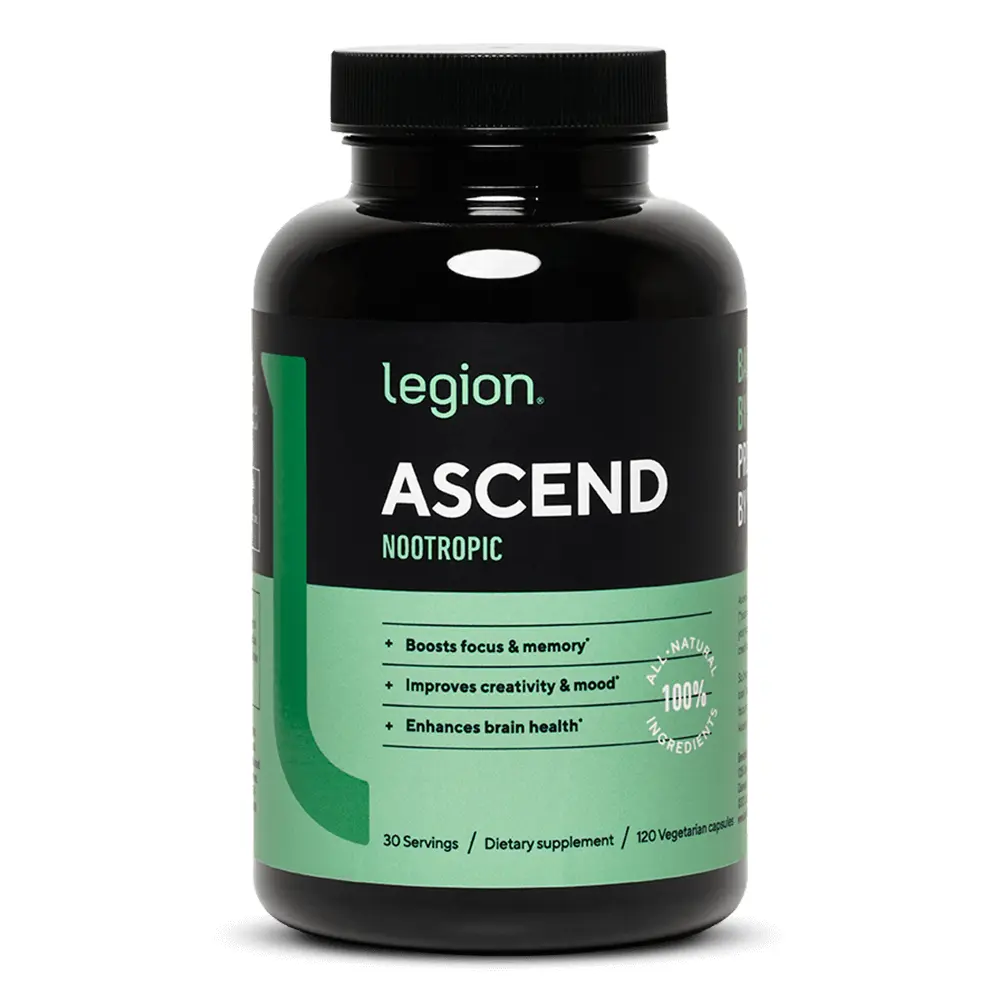Legion Ascend Nootropic Dietary Supplement - 30 Servings