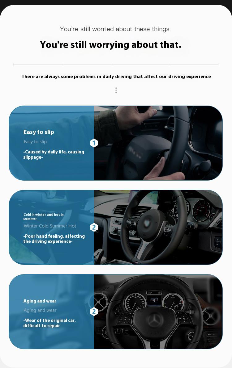 Hugexpen Nappa Leather Steering Wheel Cover New Quick TurnNon-Slip Breathable Ultra-Thin Universal Grip Cover Suitablefor Four Seasons car accessories