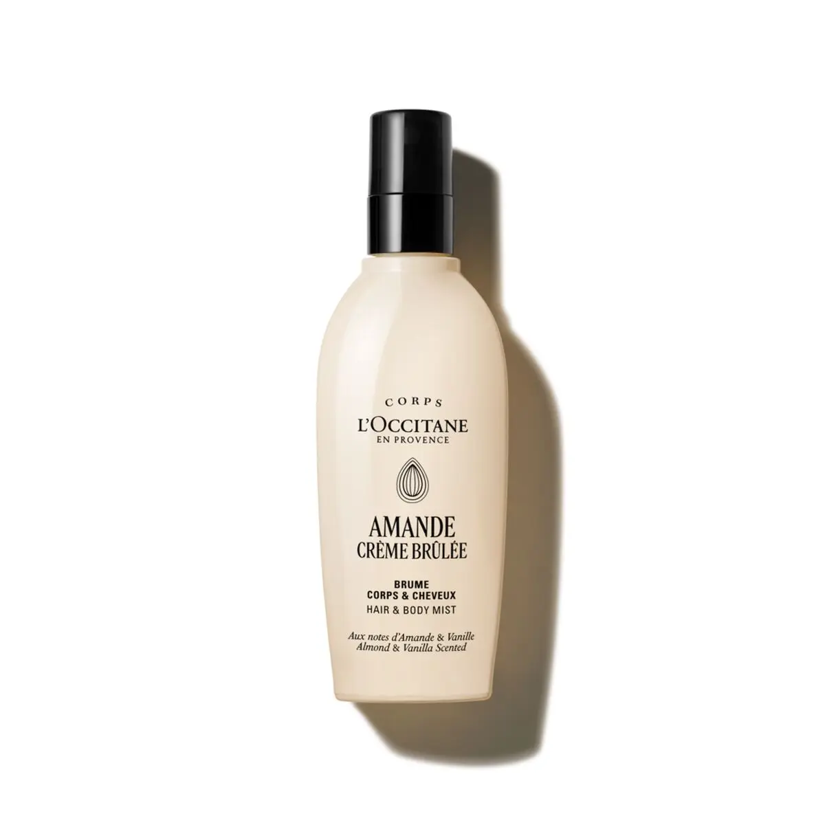 L'Occitane Almond Crème Brûlée Hair & Body Mist 3.30 fl oz