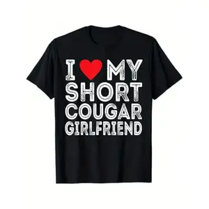 Graphic Tees I Love My Hot Younger Boyfriend I Heart My Hot Younger BF T-Shirt