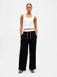 Gap Women's Mid Rise Double-Waist Pants
