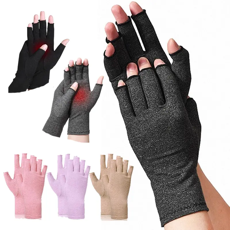 2026 5 Pairs   Arthritis Compression Gloves, Sports Brace Gloves, Pain Relief, Suitable for Daily, Typing, Fitness & Exercise