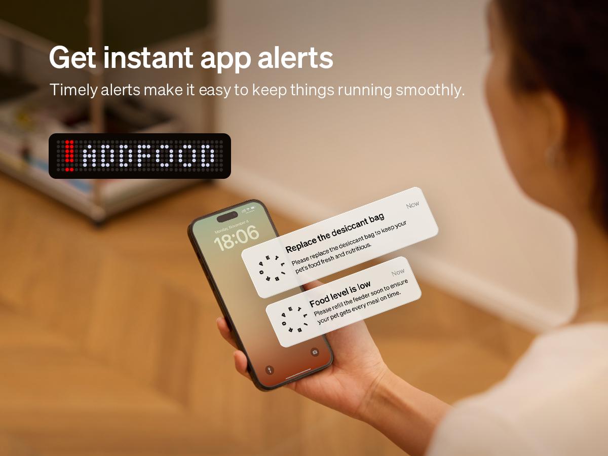 PETLIBRO RFID Automatic Cat Feeder,5G Wi-Fi pet feeder with 3L capacity, app control, and collar tag sensor for 1-10 programmable meals PETLIBRO RFID Automatic Cat Feeder,5G Wi-Fi pet feeder with 3L capacity, app control, and collar tag sensor for 1-10 programmable meals