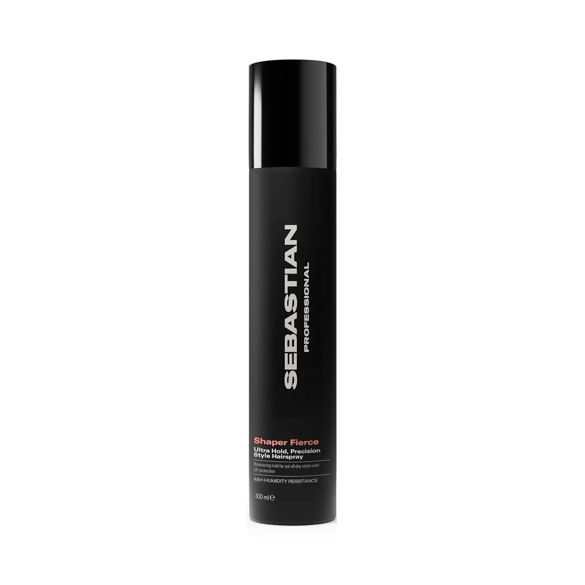 Sebastian Shaper Fierce Hairspray - Ultra-Strong Hold Haircare Product, Humidity-Resistant, Ideal for Medium to Heavy Hair Textures, Ideal For Medium To Heavy Textures, Texture Spray