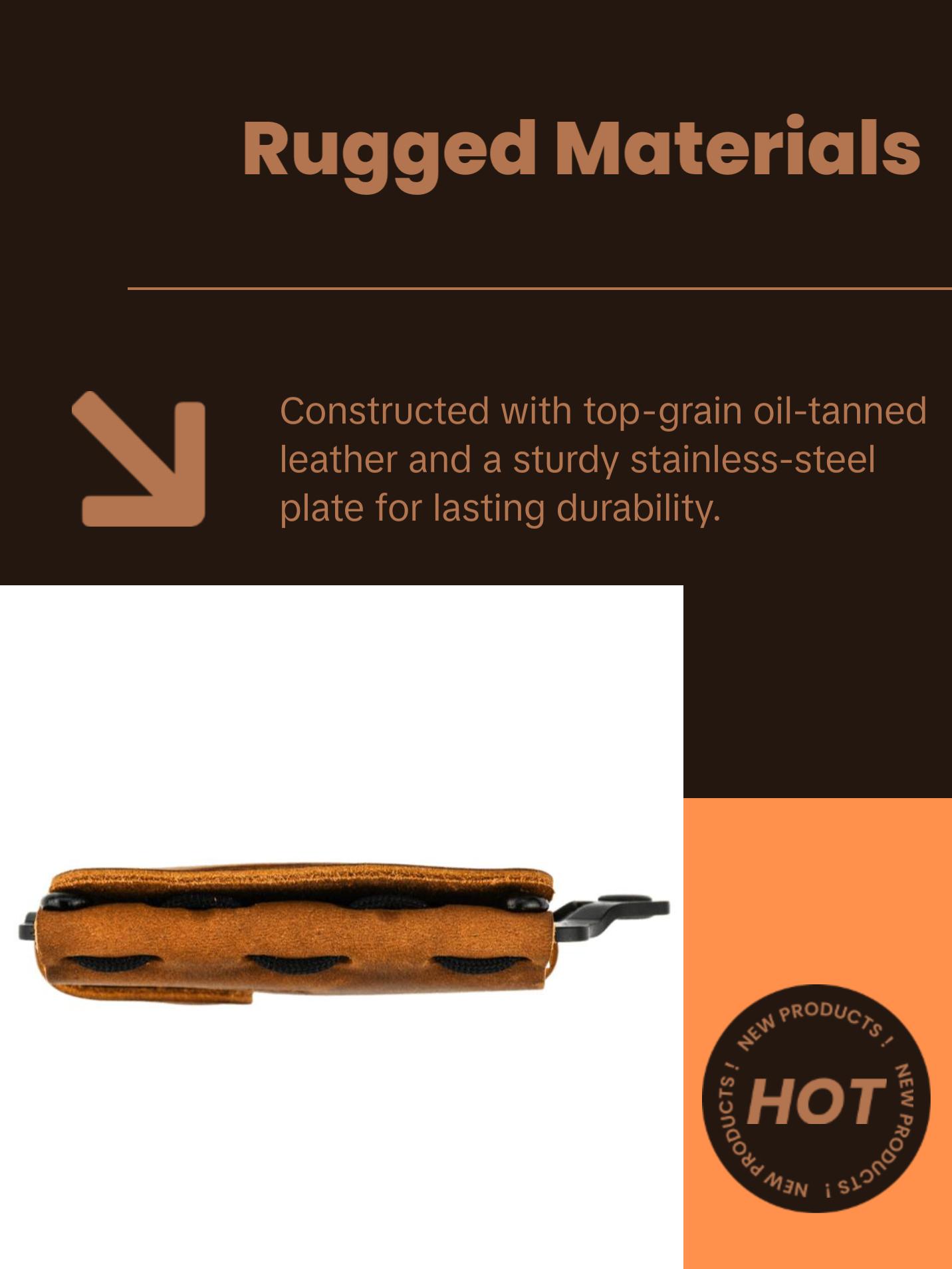 Element Wallet - Black Tobacco Brown