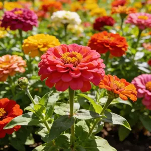 200PCS Zinnia Seeds for Planting – Easy to Grow Summer Garden Flowers, Bright Long-Lasting Blooms, Ideal for Backyard, Flower Beds & Pollinator-Friendly Landscapes