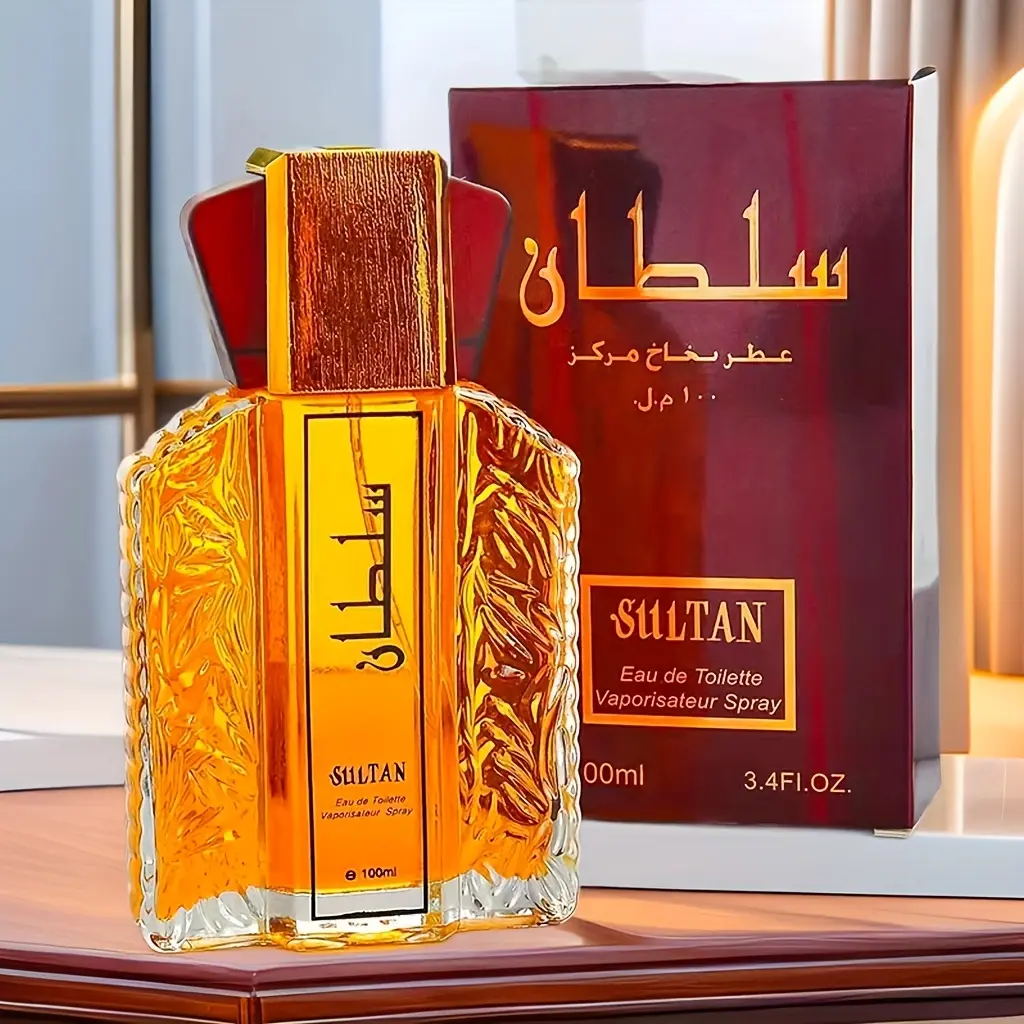 Arabian Perfume for Men, Long-Lasting Eau de Toilette with Sandalwood & Vanilla Notes, Woody Floral Musk Signature Scent, 3.4 fl oz / 100ml, Flowers, Vanilla Scents, Arab Perfume, Collectibles, Scent Layering