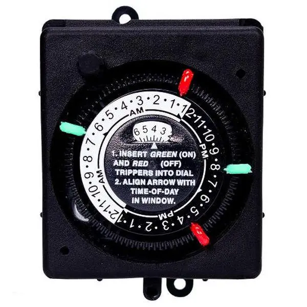 Intermatic Adjustable Kitchen Timer - 24-Hour Timer, 120 VAC, 60 Hz, 3 Different Mounting Methods, Manual Override, 0.44 lbs, Ideal for Kitchen Utensils & Gadgets, Adjustable Timer, 7-Day Timing Cycle