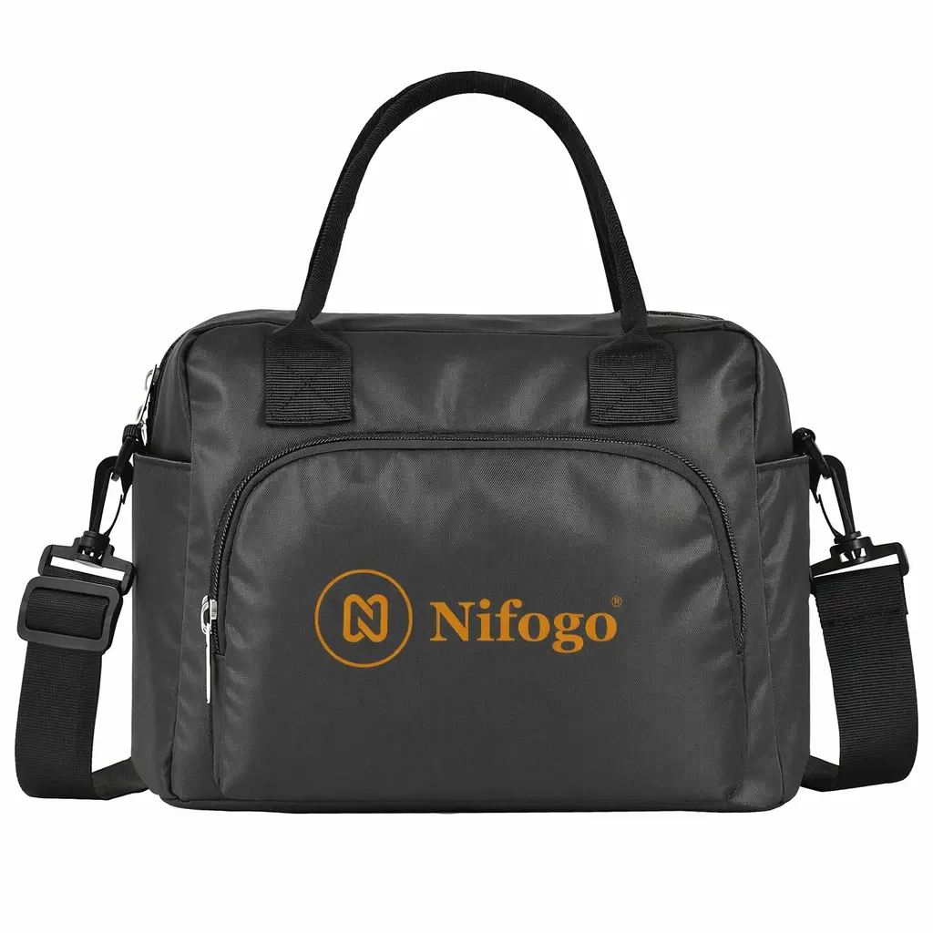 12L Insulated Lunch Bag - Water-Resistant Portable Cooler Tool Bag for Men, Large-Capacity Tool Organizer for Work, Picnic