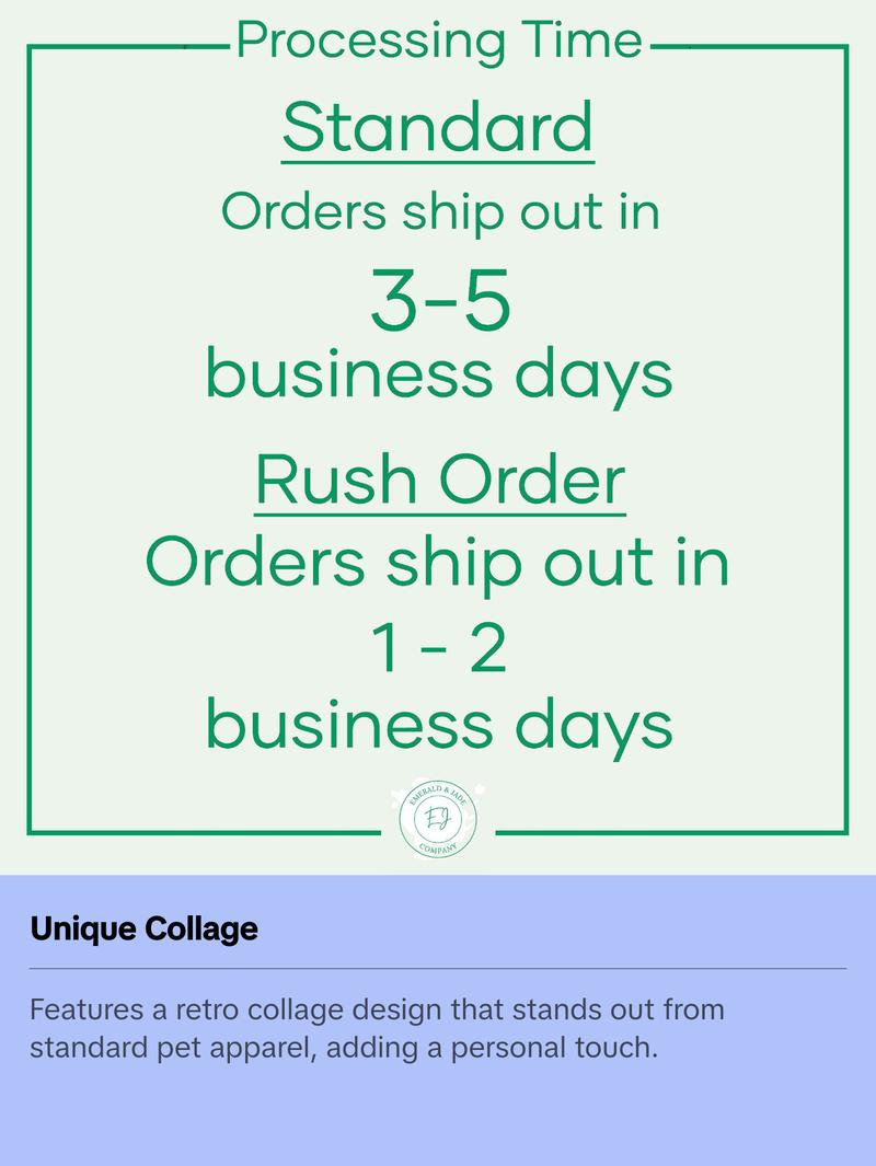 Custom Vintage Washed Dog Shirt, Retro Collage Shirt, Custom Pet Shirt, Retro 90's Custom Shirt,