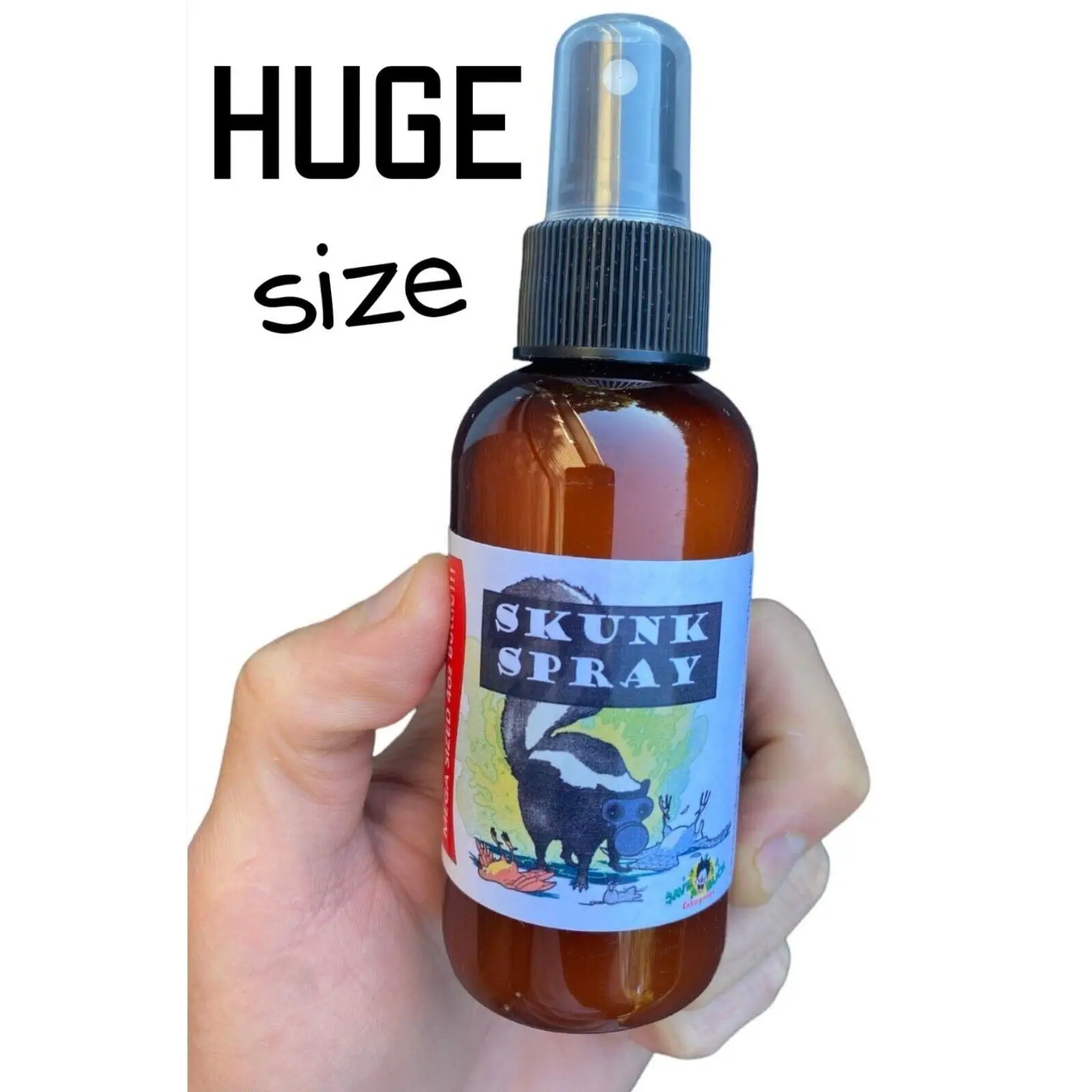 🦨 Skunk Spray – Jumbo 4oz Prank Bottle of Pure Stink