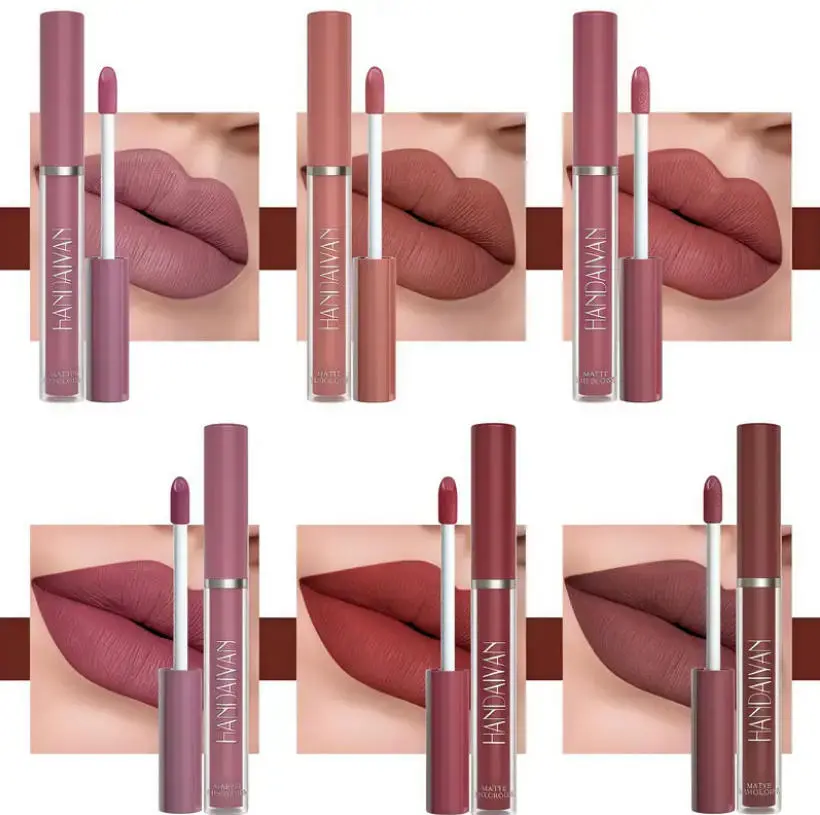 Long-lasting Matte Lipstick(6pcs/set),Waterproof Matte Lip Balm,Easy Coloring LipSticks, Lip glossSuitable for All Occasions LipMakeup, Lip Kit,Girls and WomenCosmetic, Smooth Glossy tiktokshopbacktoschool