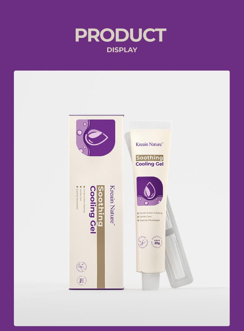 Kreain Nature 1 Hemorrhoid Gel Carthamus Seed Scutellaria Baicalensis Extract Carboxymethylcellulose Purple Daisy Apply to the Skin Used for Eliminating Hemorrhoids