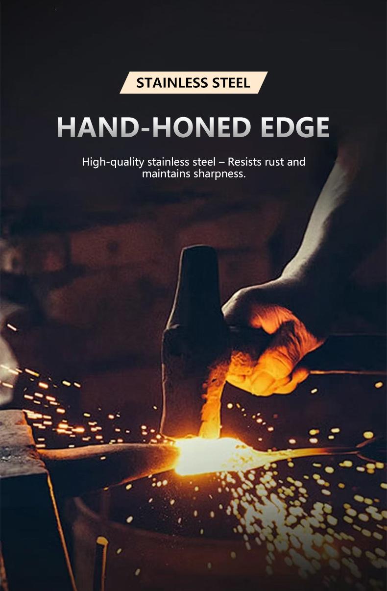 Outdoor Knife,Outdoor Straight Knife With Scabbard,Outdoor Survival,Belt-Mounted,High Quality Steel,Reinforced Nylon Handle And Portable Design,Survival Tool for Outdoor Daily Carry,Gifts for Men Who Love Camping,Christmas