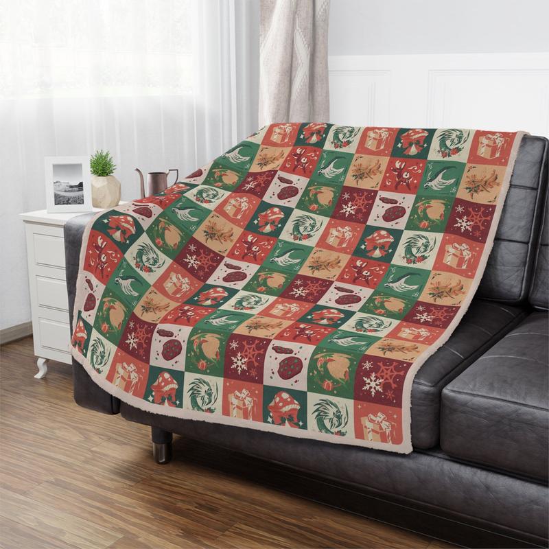 Creatures of Sonaria Holiday Blanket
