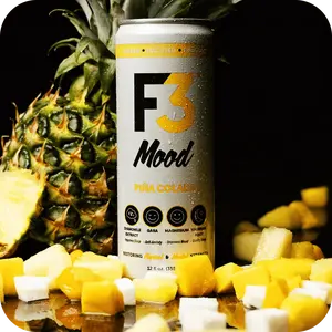 F3 Pina Colada Mood - 12 Pack - Calm - Focus - Functional Beverage