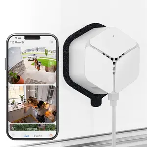 Seckun Window Security Camera 3MP 2K, Indoor WiFi Cameras 2.4GHz with  AI Color Night Vision, Motion & Person Detection with Auto-Focus , Easy Installation, 24/7 Recording