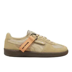 PUMA Mens Palermo Og Mercedes Amg Petronas Motorsport Lace Up Sneakers Shoes Casual - Beige