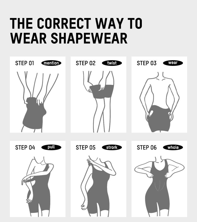 SHECURVE #Livestream Easyslide Plus Size Shapewear Tummy Control Bodysuit Butt Lift Seamless Full Body Shaper Faja with Adjustable Straps & Breathable Mesh Fabric for Everyday Wear