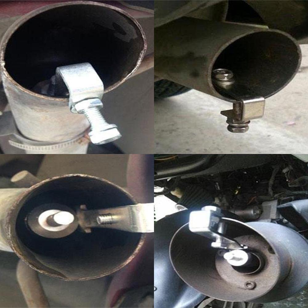 Turbo Sound Noise Exhaust Muffler Pipe Whistle Off Valve BOV Simulator 56-85MM