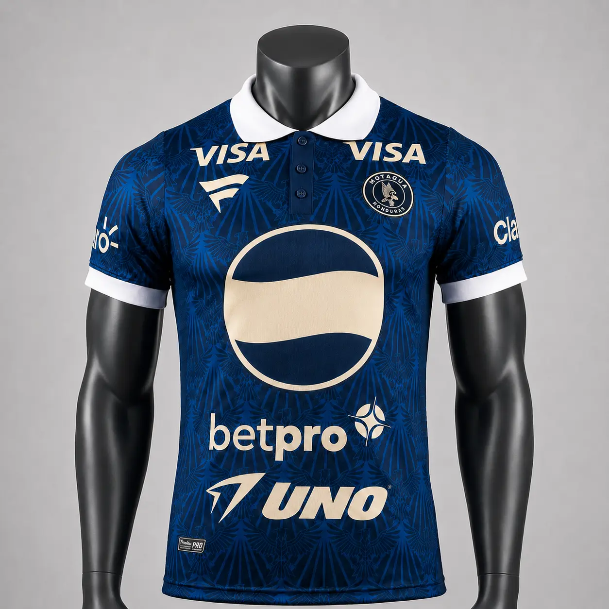 [Sale] - FC Motagua 2026-27 Home Soccer Jersey - Full Print Logo
