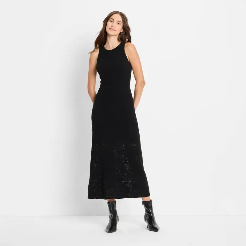 knee length dresses for ladies Floret Midi Dress - Blue