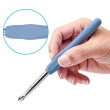 Crochet Hooks 12 Sizes Set with 51 Pack Yarn Crochet Kit for Beginners - Includes 25 Colorful Crochet Stitch Markers, 9 Darning Needles, 1 Scissors