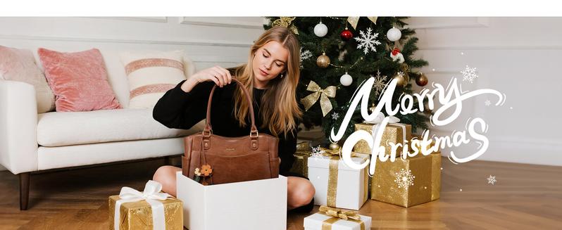 LOVEVOOK Women's Leather Laptop Bag with Large Cup Holder, Vintage Work Tote for Office & Travel, Thickened Compartment for Computer Protection, Elegant Design for All Occasions,TikTokShopStockUp