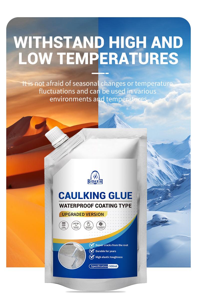 Self-leveling crack filler, Roof & wall sealant, Waterproof gapfiller, Quick-fix leak repair, Easy DlY crack solution,Roof crackrepair UK, Window gap sealing, Home maintenance hacksDIY waterproofing, Concrete joint filler