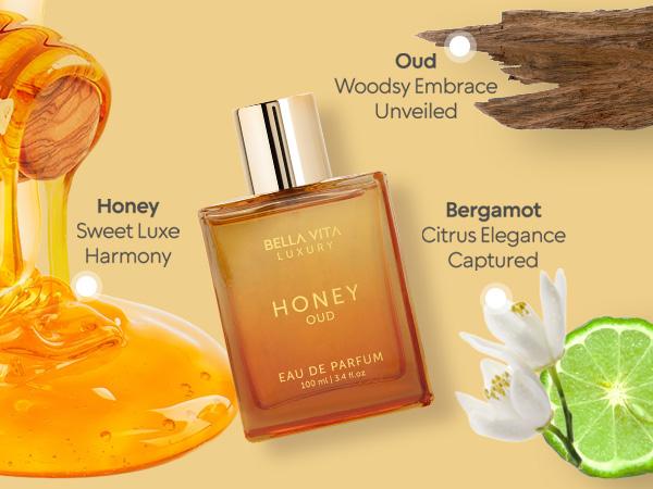 Guilty Pleasure by BellaVita Luxury | 3x100 ml Perfume Set | Honey Oud, Vanilla & Pistachio | Luxury Unisex Perfume for Men & Women | Long Lasting Eau De Parfum with Patchouli, Vanilla, Bergamot, Fruity, Floral, Sweet & Woody Notes | Vegan & Cruelty Free