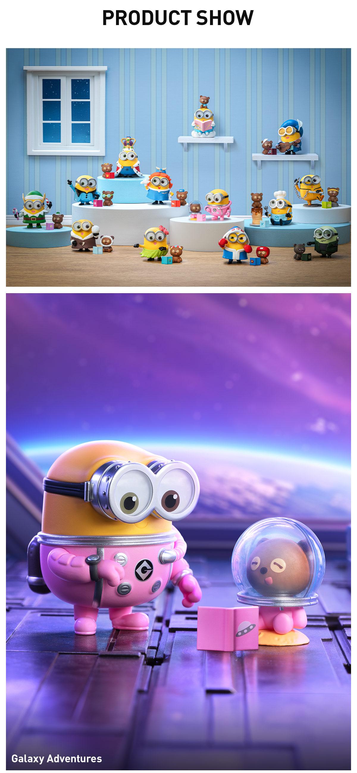 POP MART Minions Bedtime Stories by Bob and Tim Series Figures