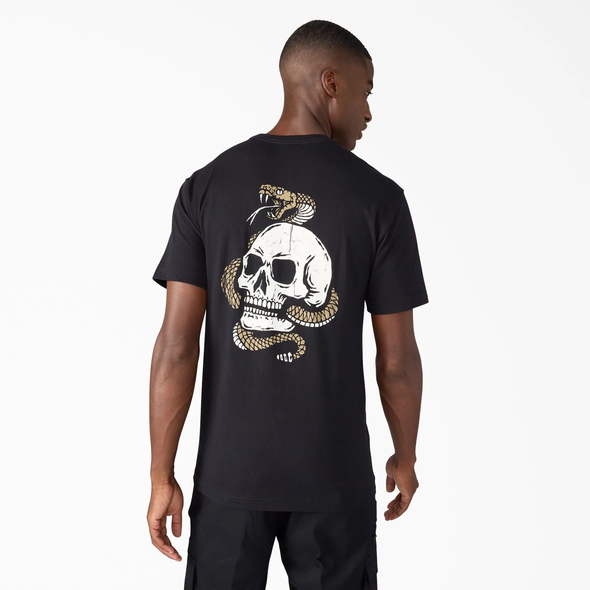 Dickies Rattler Graphic T-Shirt, 100% Cotton Regular Fit T-shirt, Casual Everyday