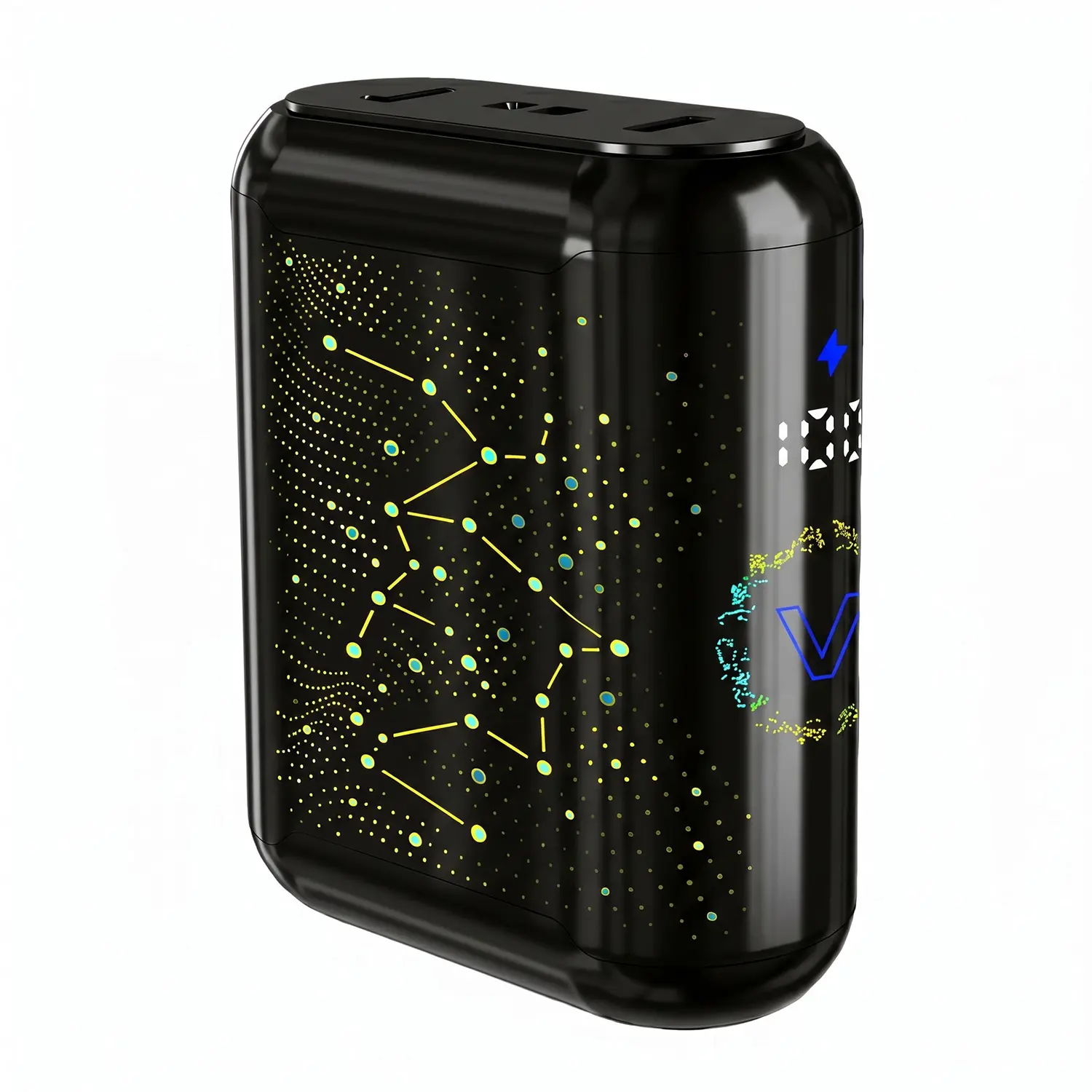 2026 Portable Charger Power Bank with Cables, 5000mAh Portable Charger, LED power indicator and cool lighting effects.Travel Essentials Power Supply 22.5W High Speed Power Bank for iPhone Samsung Pixel Moto - Gifts for Your Family & Friends tiktokshopback