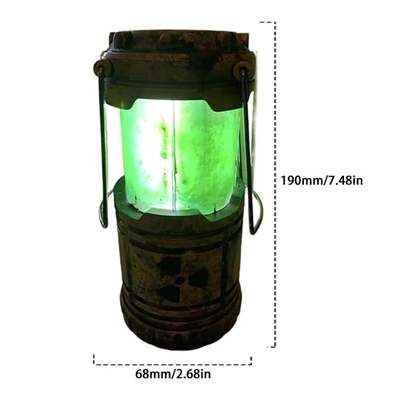 Fallout Inspired Mini Nuclear Reactor Lantern Toy Handheld Lamp Portable Retro Camping Lamp Home Outdoor Decor Birthday Gift Cosplay Props, Fallout, Halloween Decoration