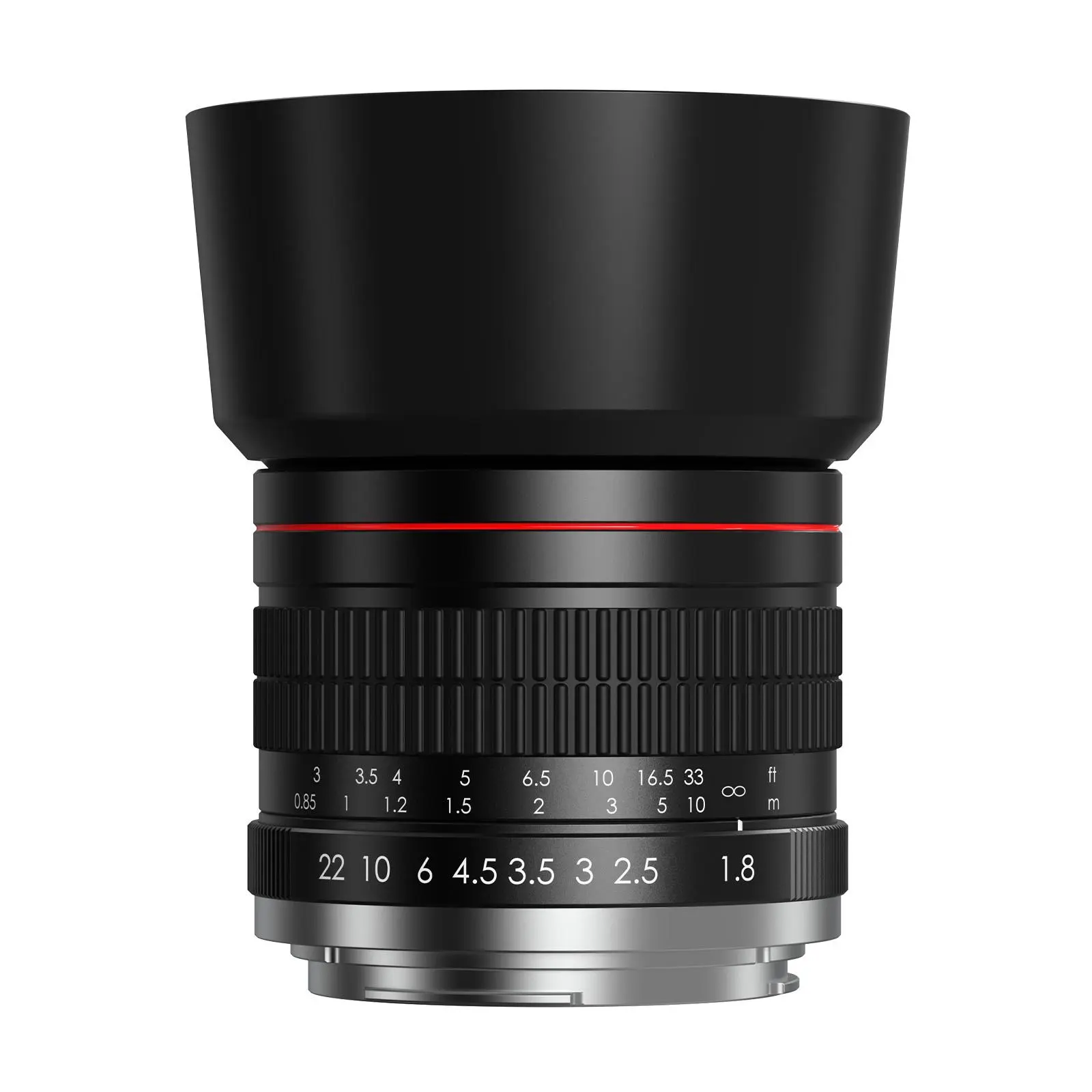 85mm f1.8 Portrait Lens - Medium Telephoto Manual Focus Full Frame Lens for Canon Nikon Sony Dslr & Mirrorless Cameras