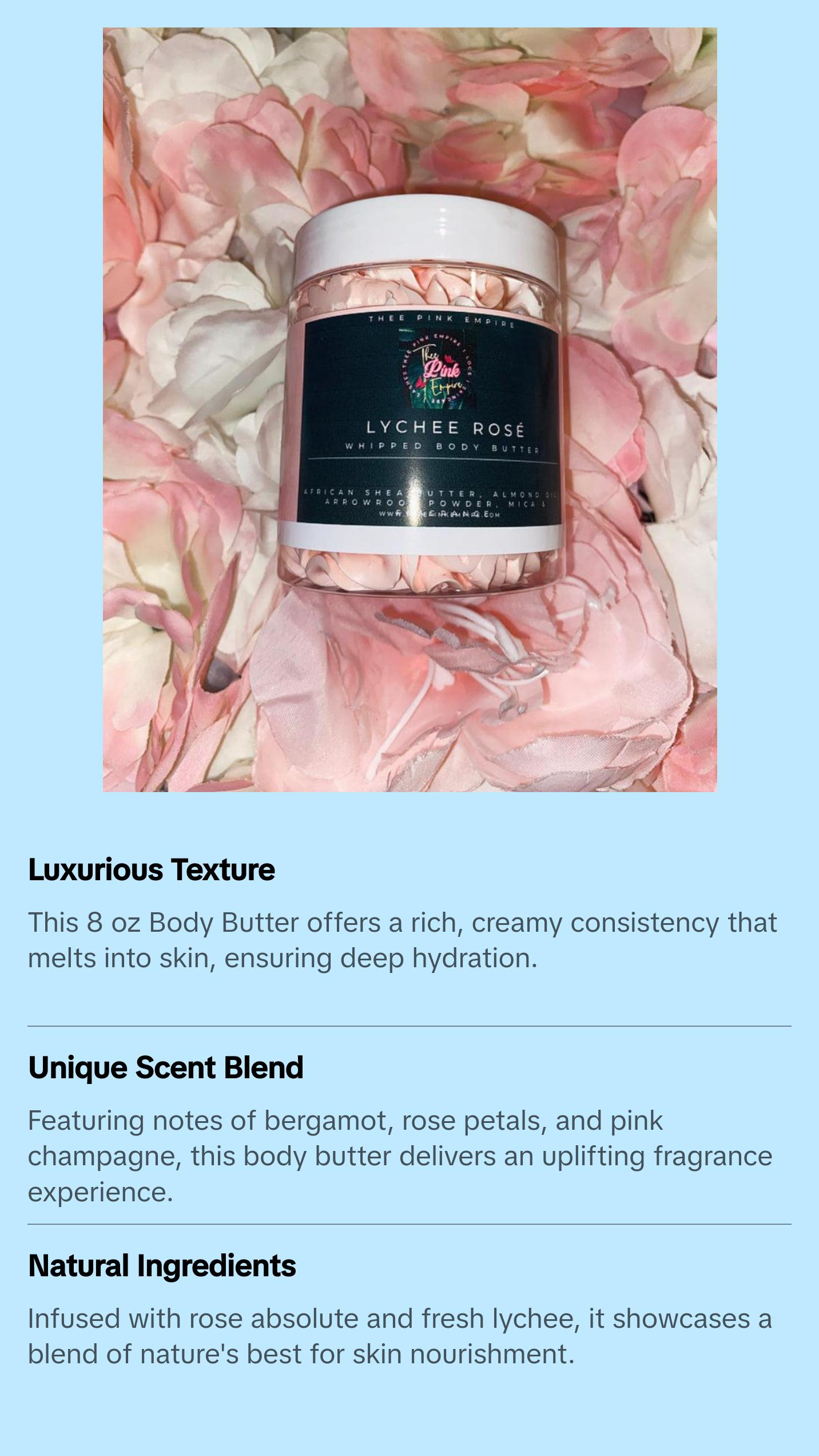Lychee Rosé Body Butter