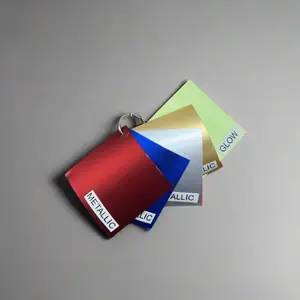 Metallic + GLOW PARART 3D PUFF Color Swatch Ring