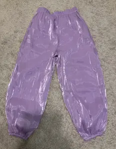 Anthropologie maeve shiny balloon pants. size: s. ivory. Lavendula.